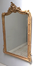 french antique rococo mirror
